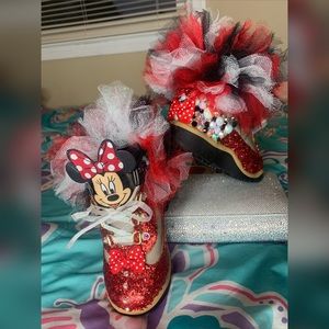 Customized Mickey Mouse Timberland